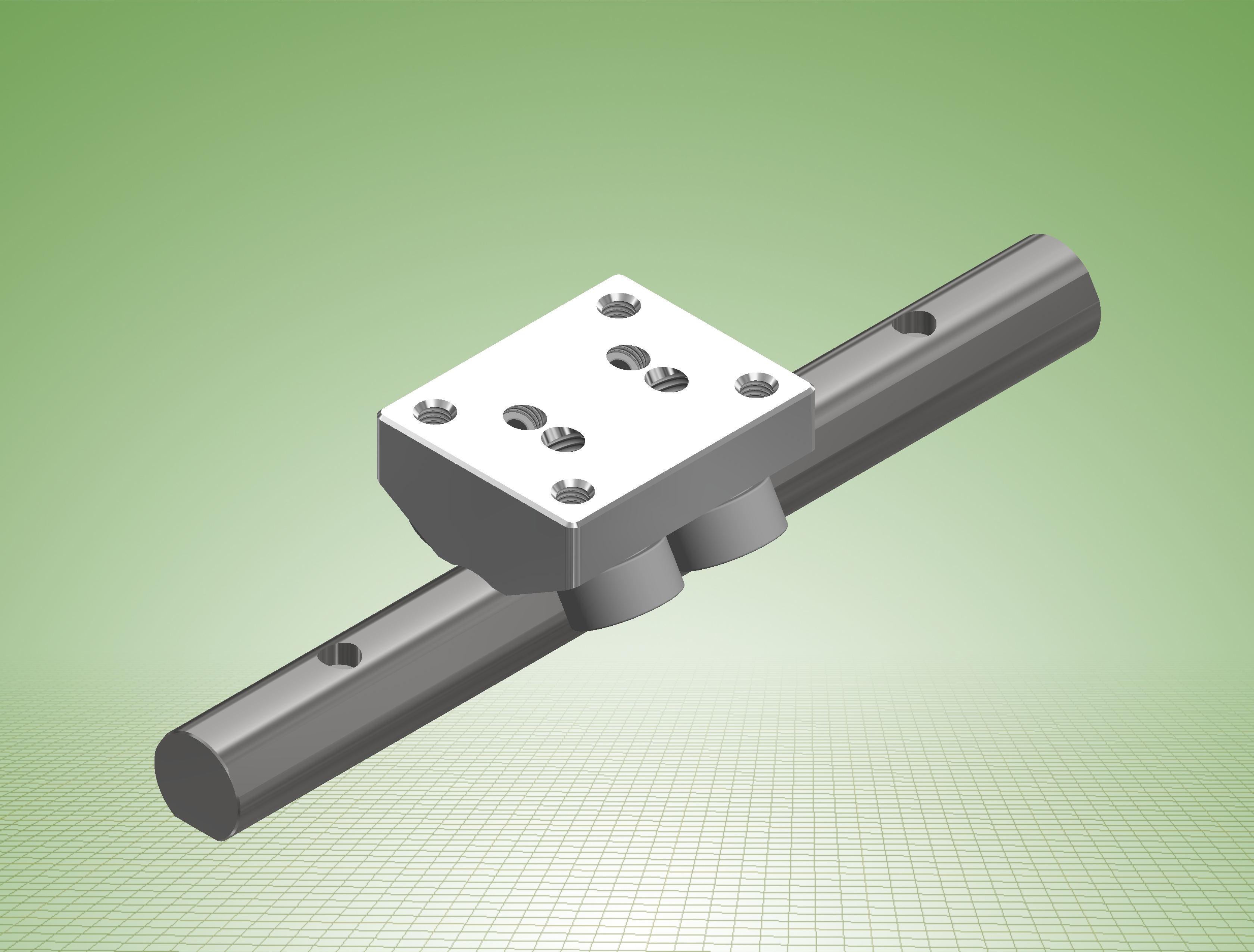 R1013-4 Compact High-Load Roller Guide